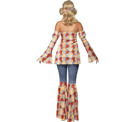 Costume Hippy Vintage Anni 70 Per Donna