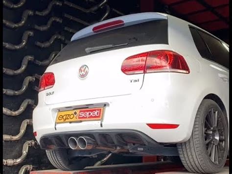 Vw Golf Kumandali Egzoz Ve Bodyk T Youtube