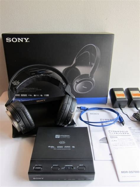 Sony デジタルサラウンドヘッドホンシステム Mdr Ds7000mdr Rf7000（おまけ）の落札情報詳細 ヤフオク落札価格検索