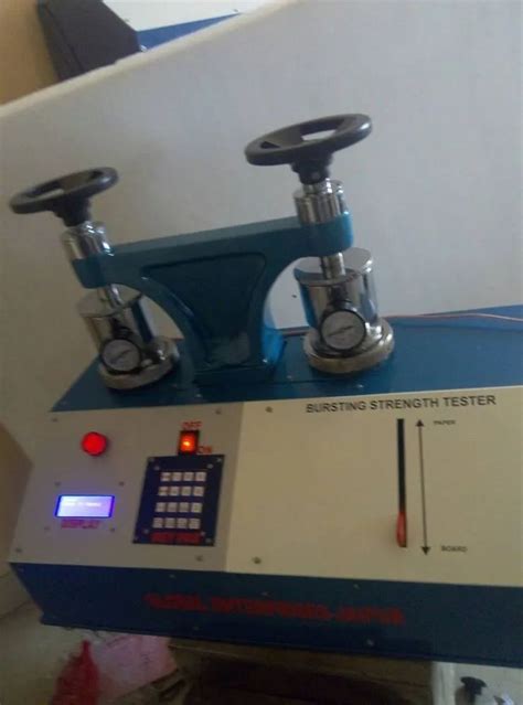 Mild Steel Bursting Strength Tester For Laboratory At Rs In Jaipur