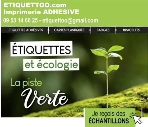 etiquettes autocollantes ecologiques biodégradables etiquettes