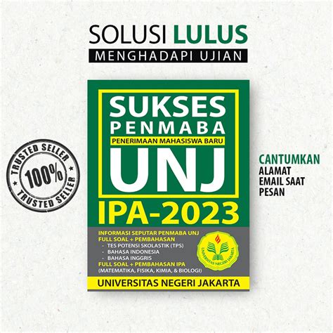 Jual Soal Penmaba Unj Ipa 2023 Shopee Indonesia