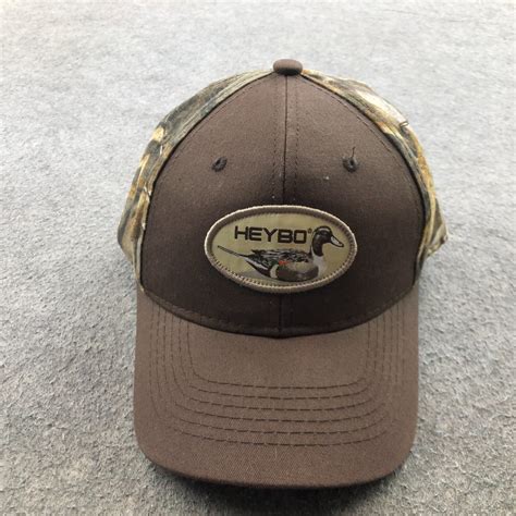 heybo hat adjustable camouflage orange realtree fishing embroidered