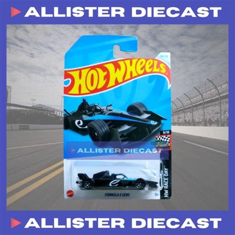 Jual Hot Wheels Formula E Gen Hitam Hw Race Day Shopee Indonesia