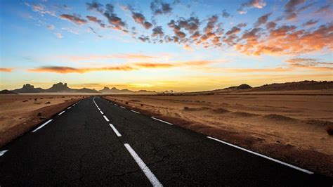 Desert Road Landscape Wallpapers - Wallpaper Cave
