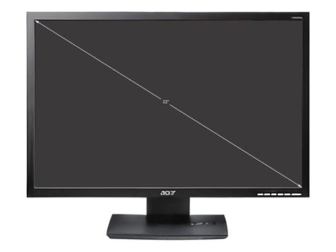 Refurbished: ACER V223W 1680 x 1050 Resolution 22" WideScreen LCD Flat ...