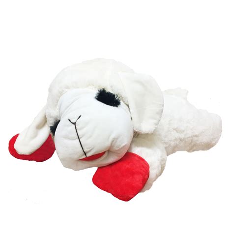 Multipet® Lamb Chop Dog Toy - Squeaker, Plush