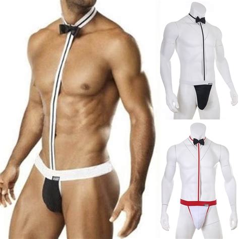Men S Erotic Lingerie Sexy Large Stretch Hollow Leather Bodysuit Shopee Philippines