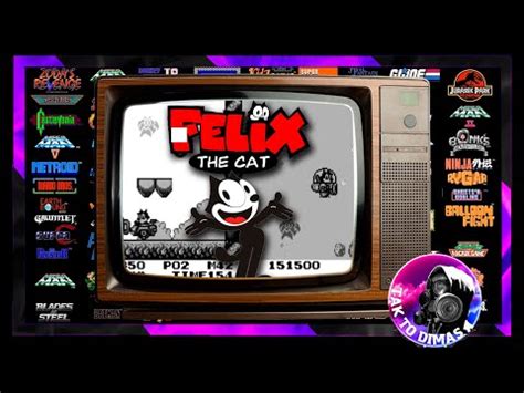 Felix the Cat "Кот Феликс" 🐈‍⬛🥊🛸🌎 Полное прохождение (no comments ...