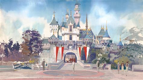 1954 Disneyland concept art and ‘Sleeping Beauty’ still will wrap ...