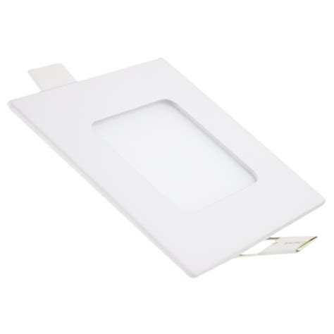 Painel Plafon Lumin Ria Led W Quadrado Embutir Branco Frio