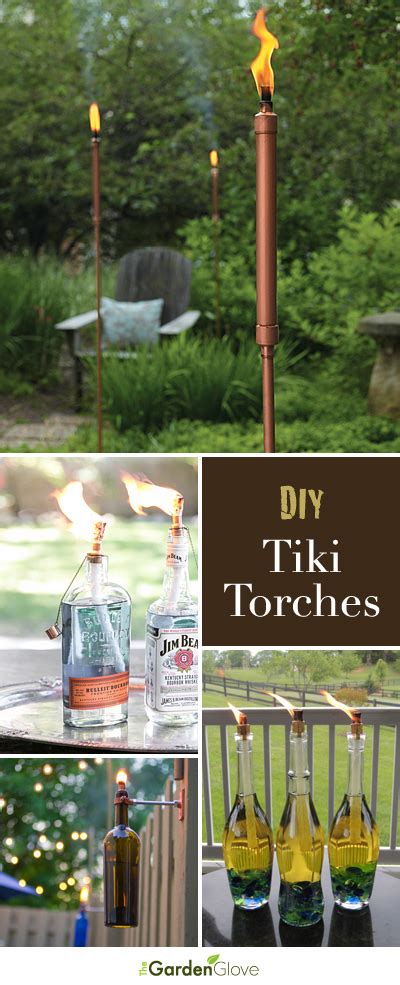 DIY Tiki Torches - Light Your Garden! • The Garden Glove