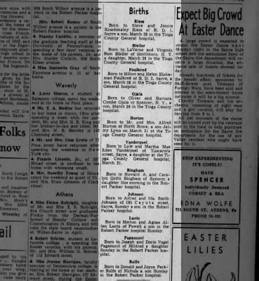 how to find birth announcements in newspapers online for free