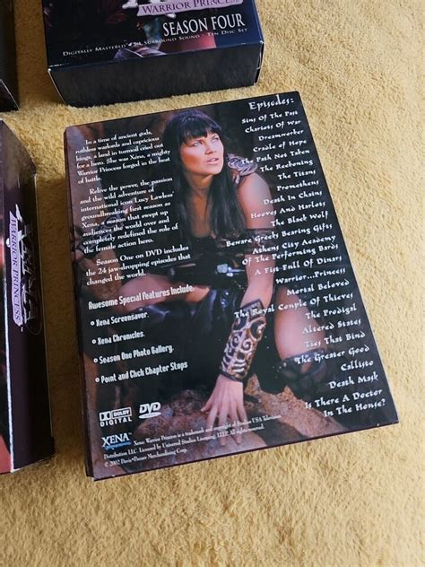 Xena Warrior Princess Complete Series Dvd Deluxe Collector S Edition