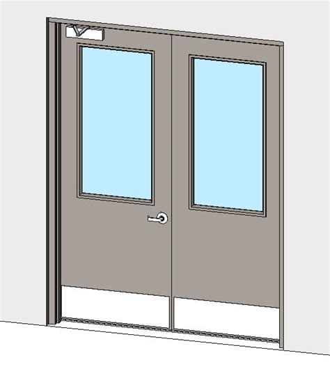 RevitCity.com | Object | Parametric Service Door - Double