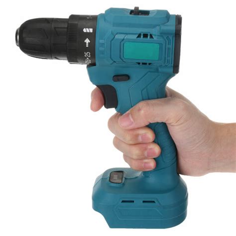 21v Brushless Cordless Drill Impact Wrench With 2 Speeds And 25 Torque Digital Zakka