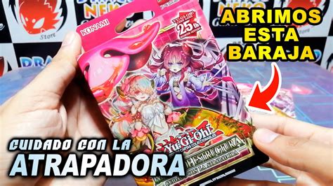 Yu Gi Oh UNBOXING De Baraja De Estructura CUIDADO CON LA ATRAPADORA