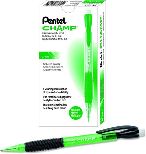 Amazon Penal Cswus Pentel Champ Mechanical Pencil Mm