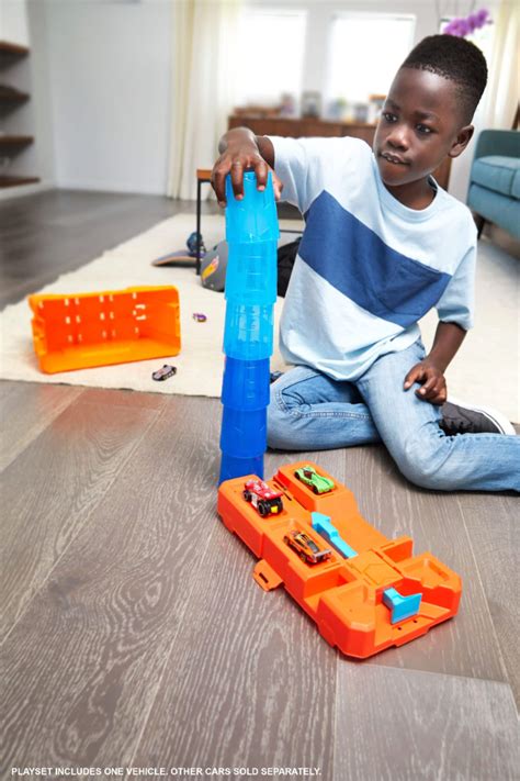 Customer Reviews Hot Wheels Track Builder Barrel Box Multi Gcf Best Buy