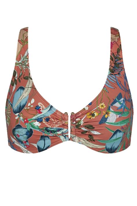 Triumph Bikini Top Botanical Leaf W E F Cup 10207906
