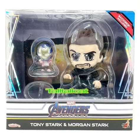 MARVEL HOT TOYS Avengers END GAME COSB657 Tony Stark Morgan Stark Cosbaby EUR 18 64 PicClick FR