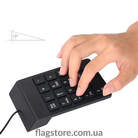 USB номерная клавиатура NumPad купить, заказать в Киеве FlagStore.com.ua
