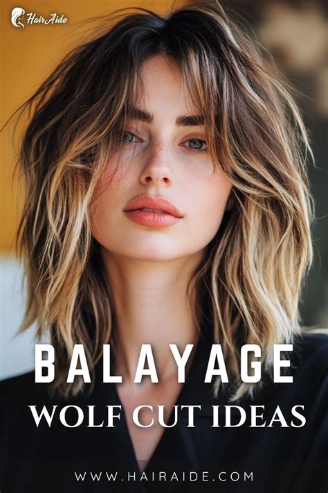 100 Balayage Wolf Cut Ideas Balayage Blonde Balayage Highlights Hair Color Techniques