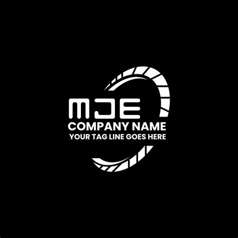 MJE letter logo creative design with vector graphic, MJE simple and ...