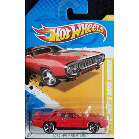 Hot Wheels Premiere 71 Plymouth Road Runner Universo Hot Wheels