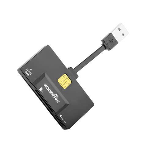 ROCKETEK USB 2 0 Multi Smart Card Reader SD TF SCR11 Rocketeck