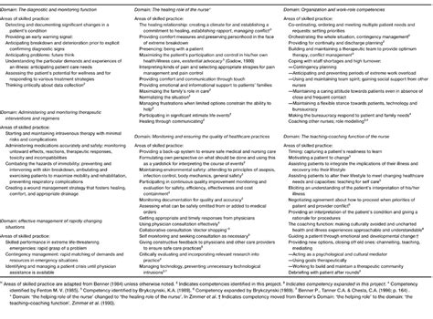 nursing exemplar  nursing professional practice