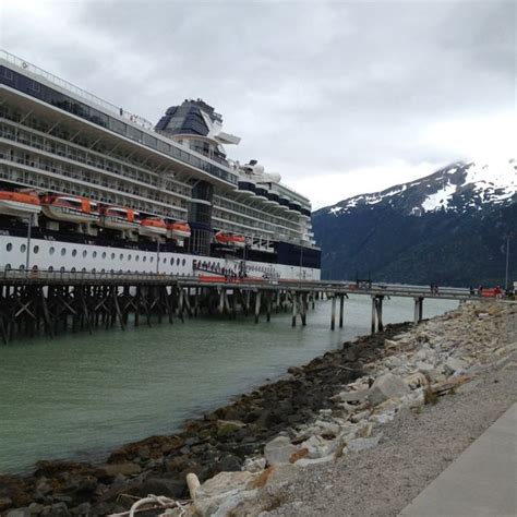 The Celebrity Infinity In Skagway Alaska We Are Doing The Celebrity