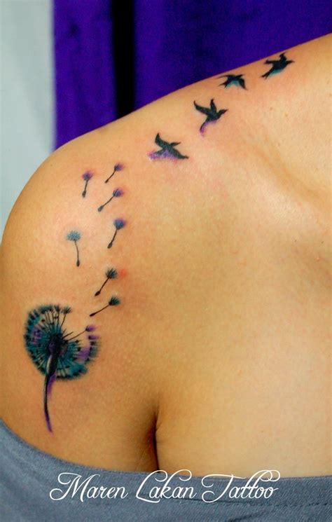 15 Dandelion Tattoo Designs to Be Adored - Pretty Designs