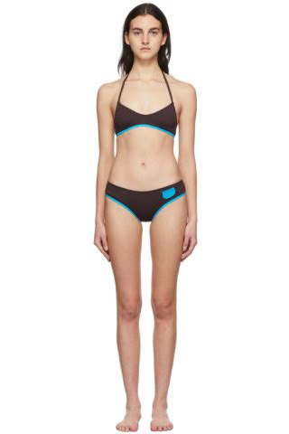 Gimaguas Brown Lamu Bikini Bottom Ssense Canada