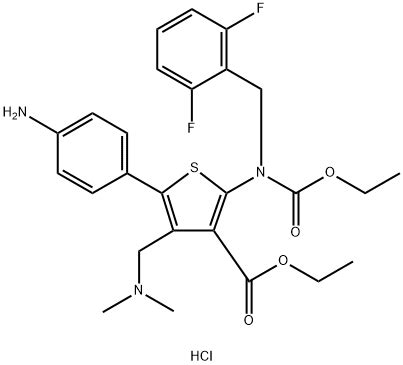 Thiophenecarboxylic Acid Aminophenyl Difluorophenyl