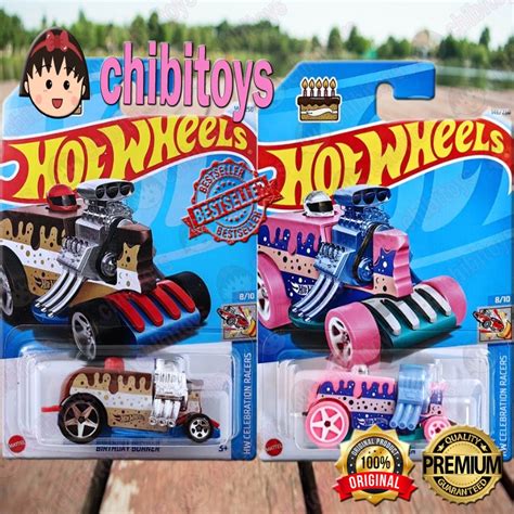 Hot Wheels Birthday Burner Original Chocolate Birthday Cake Car Shopee Malaysia