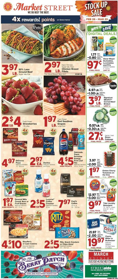 United Supermarkets from March 12