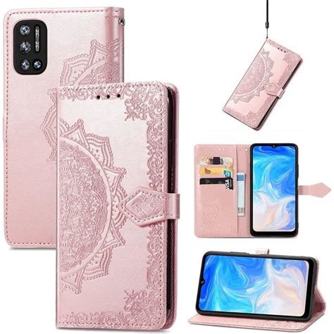 Coque Doogee N Pro En Cuir Rabat Porte Carte Chiusura Magnetica