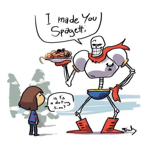 Well It Was For 5 Minutes Papyrus Spaghetti Know Your Meme