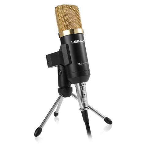 BM - 100FX USB конденсатор студия звукозаписи микрофон с подставкой ...
