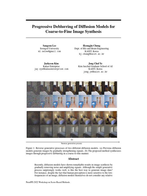 Progressive Deblurring Of Diffusion Models For Coarse To Fine Image