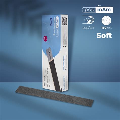 Disposable Papmam Files For Straight Nail File Soft Base Staleks Pro