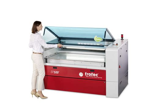 Trotec SP 500 Lasermaskin för stora material Logimark