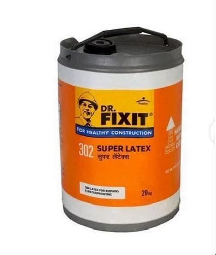 White Powder Dr Fixit Super Latex Roof Waterproofing Chemical