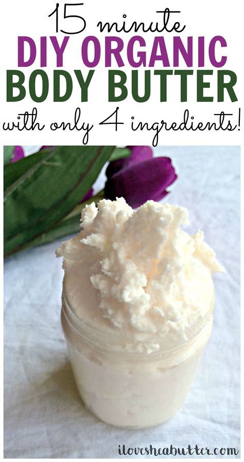 The Easiest Diy Organic Body Butter Youll Come Across This Is The