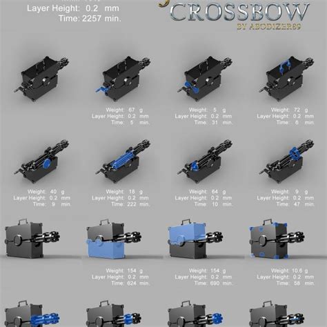 3d Printable Monster Hunter Jealousy Heavy Crossbow Functional By