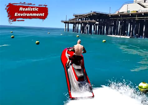 Jetski Shark Attack Racing Game: Jet Ski Boat Game for Android - Download