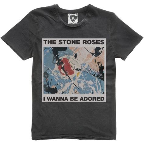 Stone Roses Wanna Be Adore Crew Tee Shirt Tee Shirts Stone Roses T