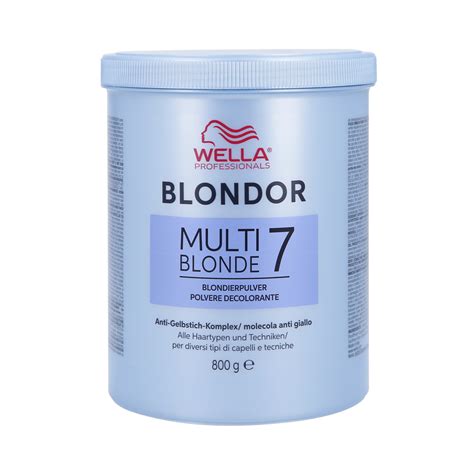 Wella Professionals Blondor Multi Blonde Powder Puder Rozja Niaj Cy Do Poziom W G Sklep