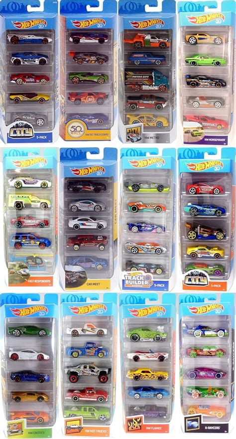 Caja Hot Wheels Los Mejores Ejemplares De Cajas